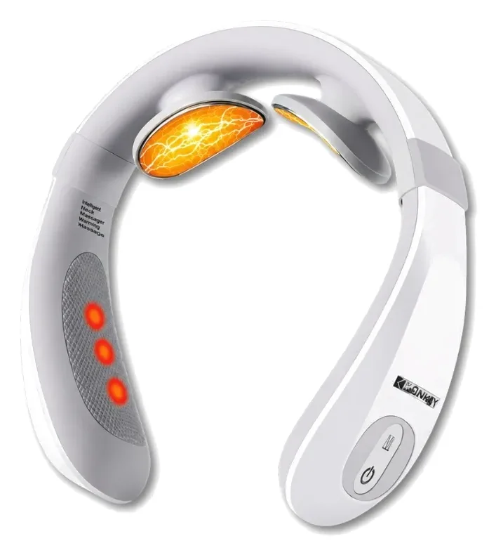 Masajeador de cuello con calor y electroestimulación